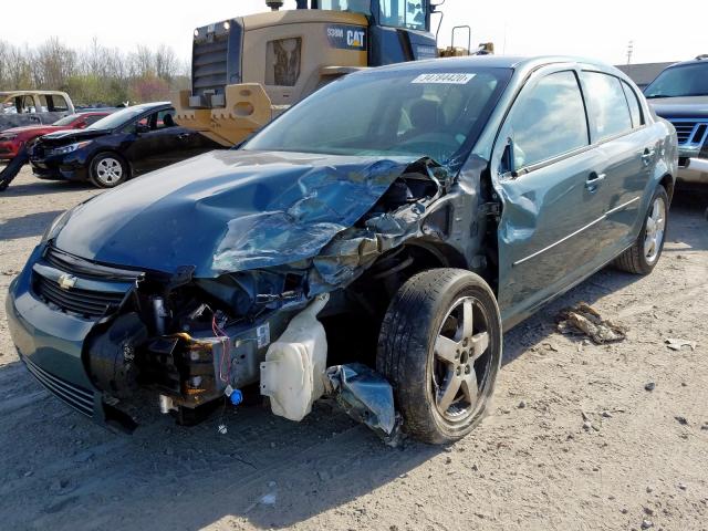 1G1AF5F5XA7205992 - 2010 CHEVROLET COBALT 2LT  photo 2