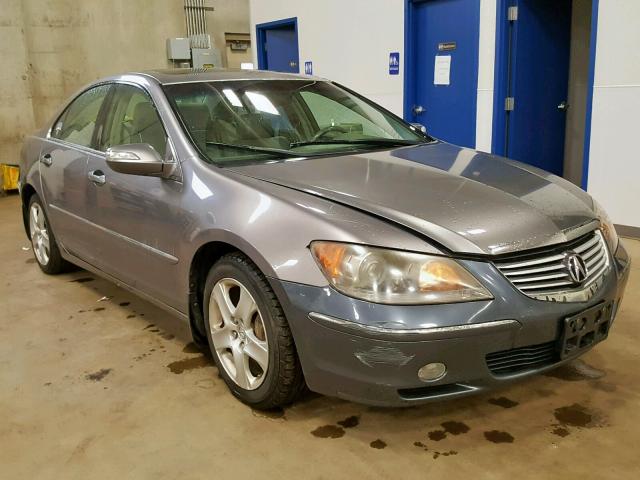 JH4KB16555C001631 - 2005 ACURA RL SILVER photo 1