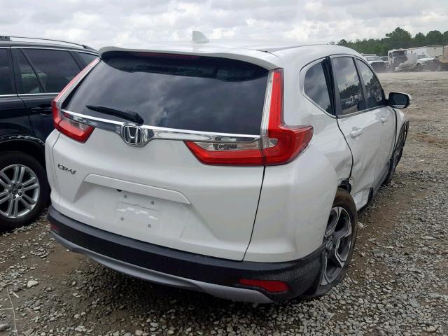 7FARW1H83KE006132 - 2019 HONDA CR-V EXL WHITE photo 4