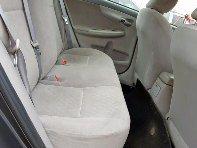 JTDBL40E699078892 - 2009 TOYOTA COROLLA BA GRAY photo 6