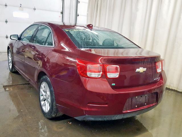 1G11C5SA6GF120139 - 2016 CHEVROLET MALIBU LIM 勃艮第红 照片 3