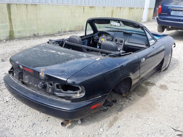 JM1NA3539T0700143 - 1996 MAZDA MX-5 MIATA BLACK photo 4