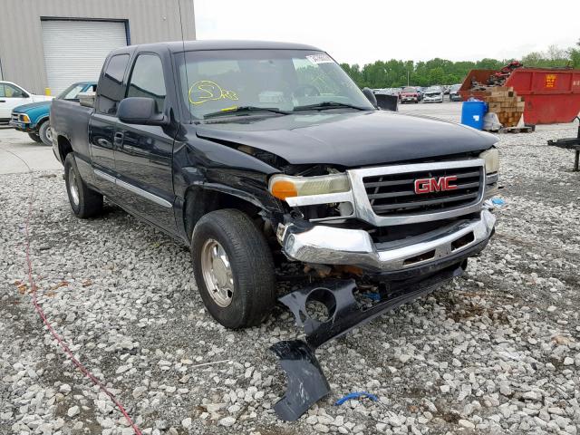 2GTEK19T431267590 - 2003 GMC NEW SIERRA BLACK photo 1