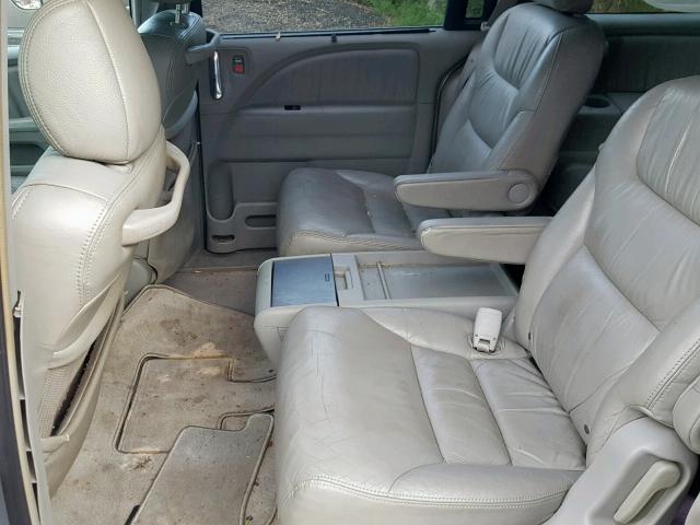 5FNRL38816B048465 - 2006 HONDA ODYSSEY TO SILVER photo 6