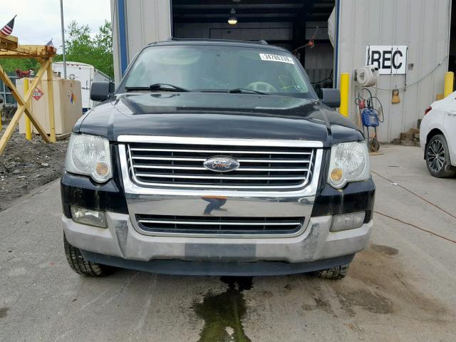 1FMEU73E76UB50128 - 2006 FORD EXPLORER X BLACK photo 9