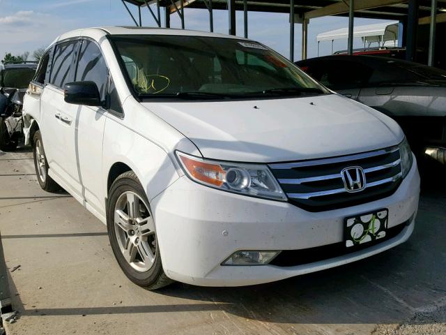 5FNRL5H99BB043741 - 2011 HONDA ODYSSEY TO WHITE photo 1