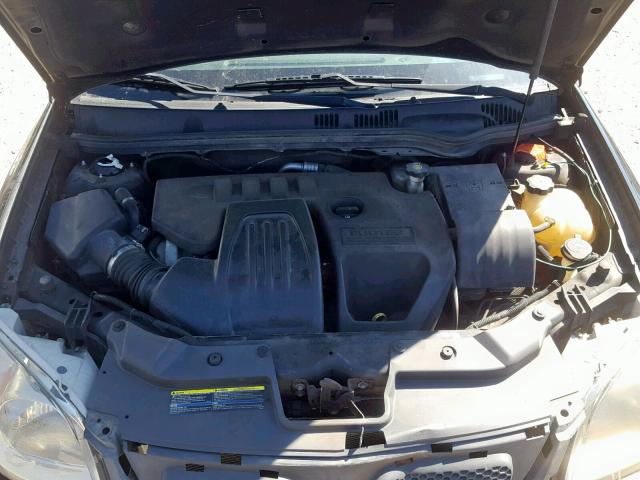 1G2AS18H497209877 - 2009 PONTIAC G5 BLACK photo 7