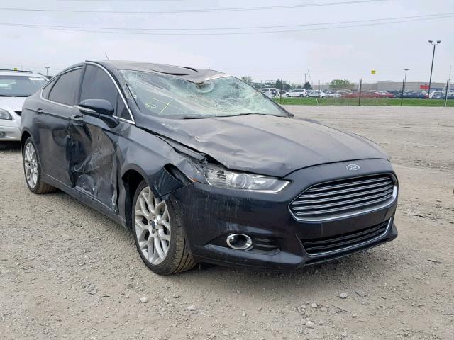 3FA6P0D90ER290378 - 2014 FORD FUSION TIT BLACK photo 1