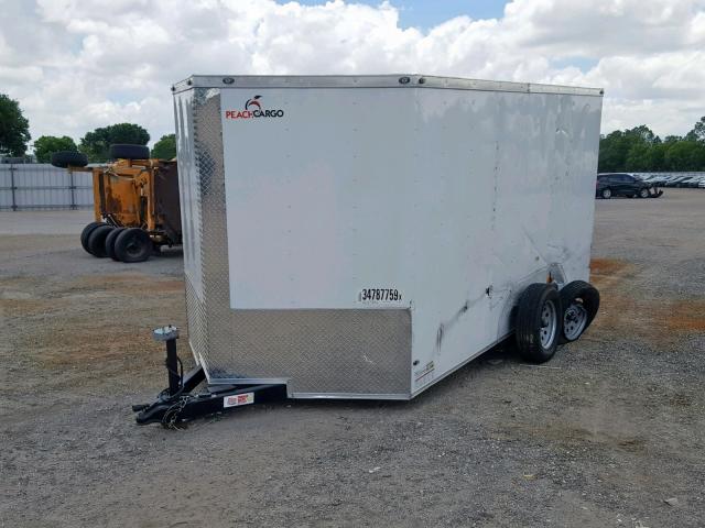 7FRVC12D3JA001447 - 2018 CARGO TRAILER WHITE photo 3