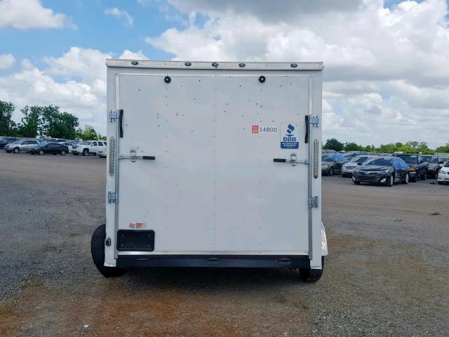 7FRVC12D3JA001447 - 2018 CARGO TRAILER WHITE photo 5