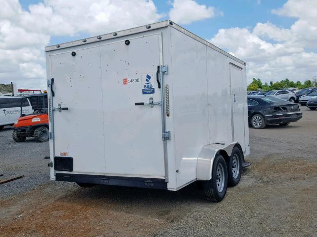 7FRVC12D3JA001447 - 2018 CARGO TRAILER WHITE photo 6