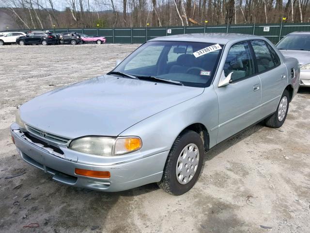 4T1BG12K7TU744101 - 1996 TOYOTA CAMRY DX BLUE photo 2