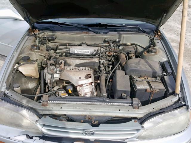 4T1BG12K7TU744101 - 1996 TOYOTA CAMRY DX BLUE photo 7