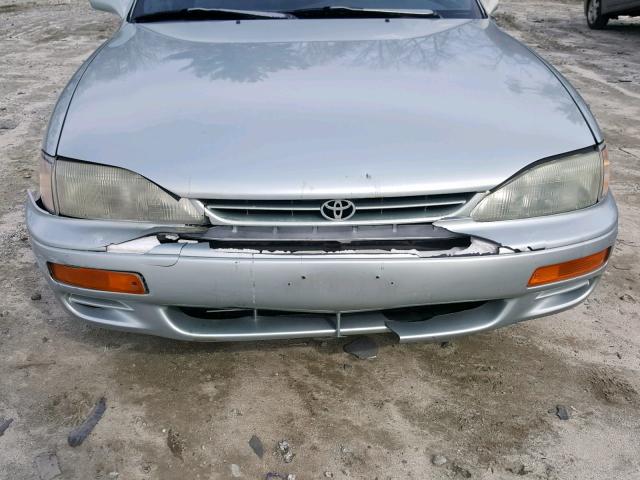 4T1BG12K7TU744101 - 1996 TOYOTA CAMRY DX BLUE photo 9