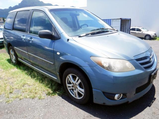 JM3LW28A650536566 - 2005 MAZDA MPV WAGON BLUE photo 1