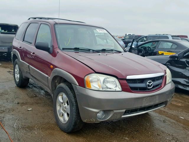 4F2CZ06174KM10971 - 2004 MAZDA TRIBUTE ES 红色 照片 1