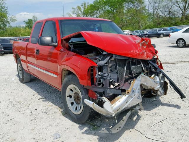 2GTEC19T641302337 - 2004 GMC NEW SIERRA RED photo 1