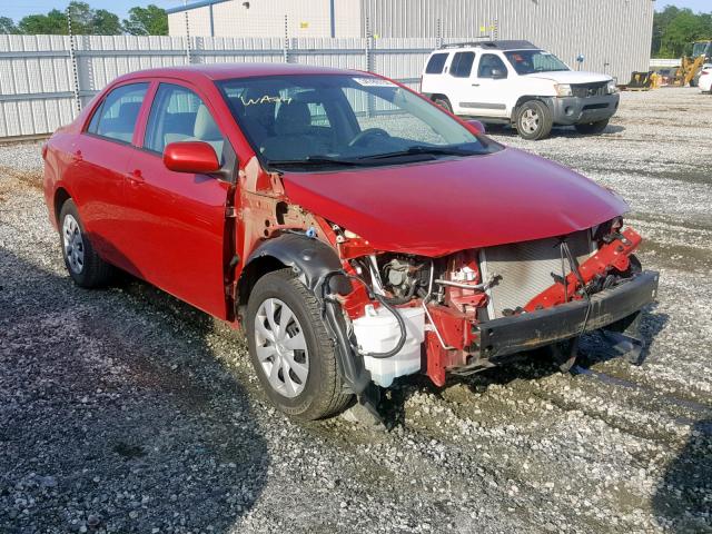 2T1BU4EE2DC118667 - 2013 TOYOTA COROLLA BA RED photo 1