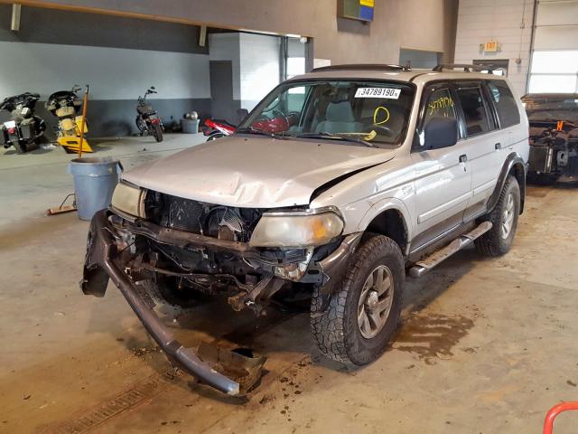 JA4MT31R22J047691 - 2002 MITSUBISHI MONTERO SPORT XLS  photo 2