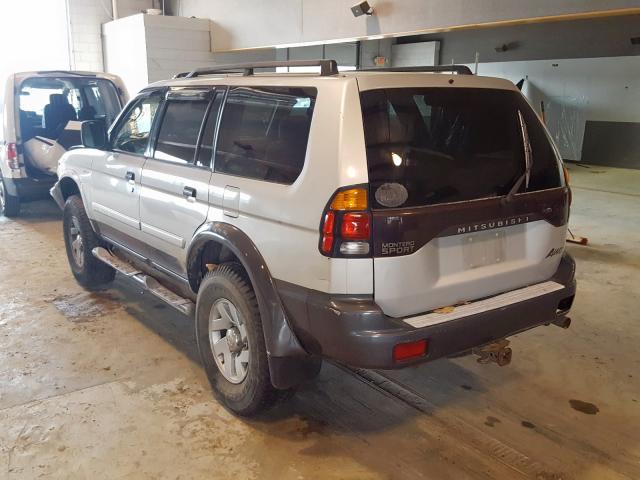 JA4MT31R22J047691 - 2002 MITSUBISHI MONTERO SPORT XLS  photo 3