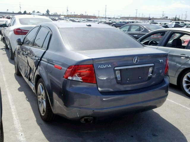 19UUA66296A070448 - 2006 ACURA 3.2TL GRAY photo 3