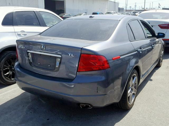 19UUA66296A070448 - 2006 ACURA 3.2TL GRAY photo 4