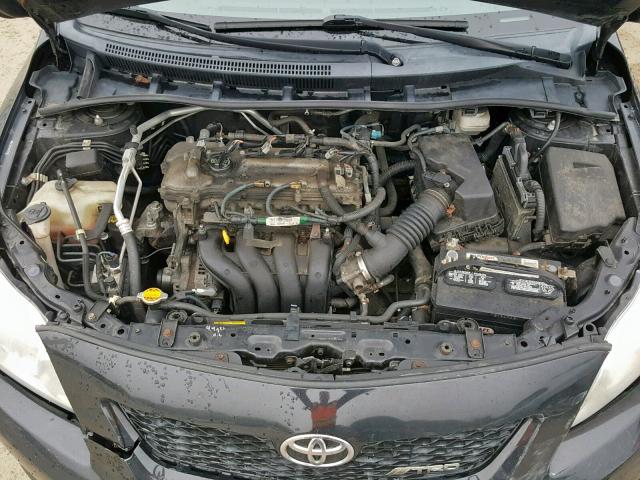 2T1BU4EE8AC320165 - 2010 TOYOTA COROLLA BA BLACK photo 7