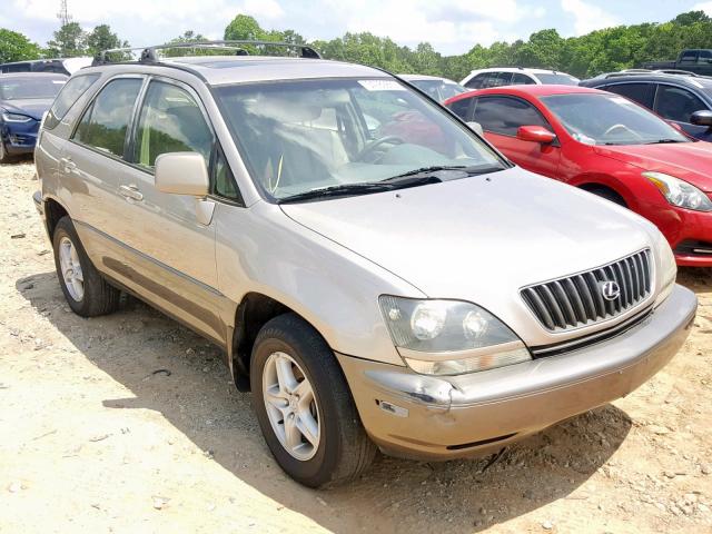 JT6HF10U1X0057139 - 1999 LEXUS RX 300 SILVER photo 1