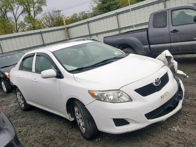 2T1BU4EE7AC516517 - 2010 TOYOTA COROLLA BA WHITE photo 1