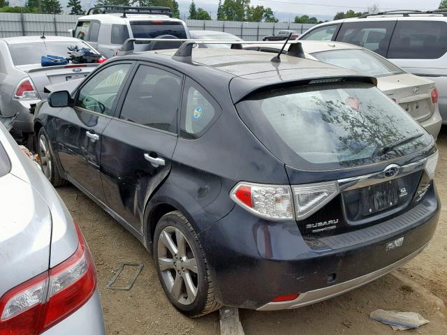 JF1GH6D65AG812613 - 2010 SUBARU IMPREZA OU BLACK photo 3