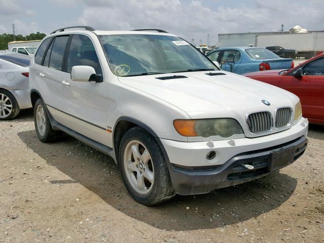 5UXFB335X3LH40642 - 2003 BMW X5 4.4I WHITE photo 1