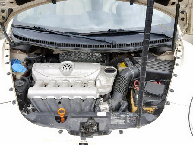 3VWSF31Y16M313073 - 2006 VOLKSWAGEN NEW BEETLE Krem foto 7