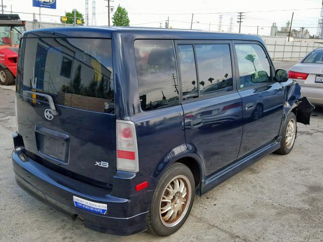 JTLKT324X40156901 - 2004 TOYOTA SCION XB 蓝色 照片 4