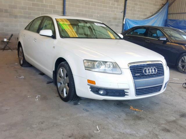 WAUDG74F95N106720 - 2005 AUDI A6 3.2 QUA WHITE photo 1