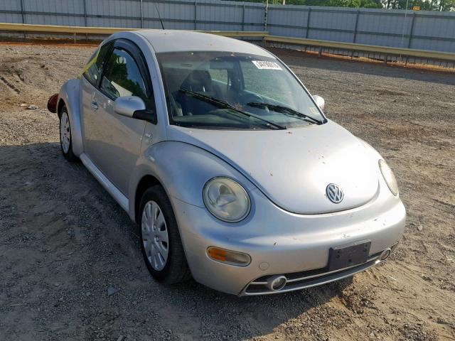 3VWCB21C81M450308 - 2001 VOLKSWAGEN NEW BEETLE Gümüş foto 1