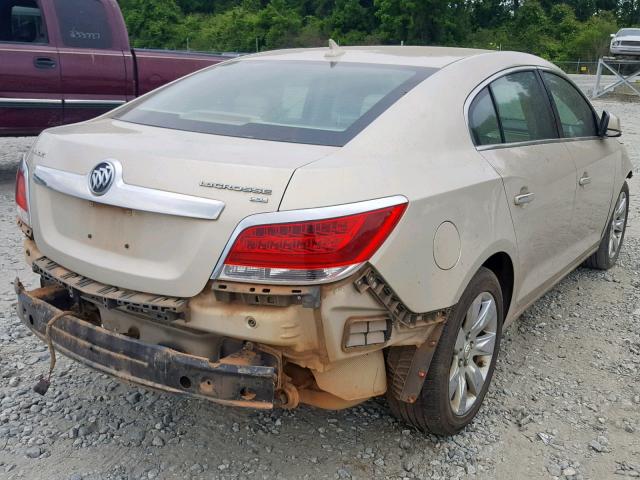 1G4GC5EG6AF302914 - 2010 BUICK LACROSSE C GOLD photo 4