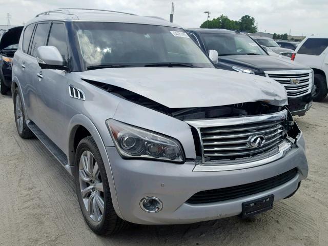 JN8AZ2NF2C9518859 - 2012 INFINITI QX56 SILVER photo 1