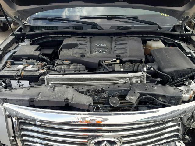 JN8AZ2NF2C9518859 - 2012 INFINITI QX56 SILVER photo 7