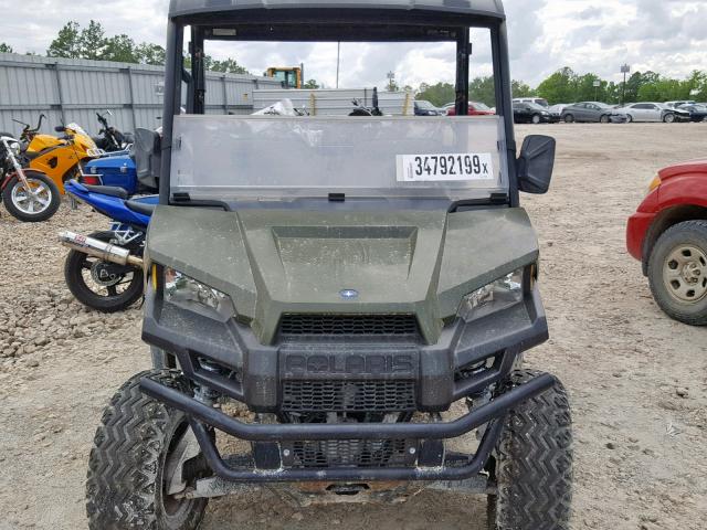 3NSRMAE44FE371528 - 2015 POLARIS RANGER EV GREEN photo 9