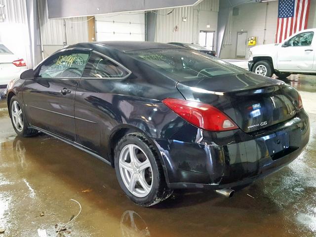 1G2ZH158864218598 - 2006 PONTIAC G6 GT BLACK photo 3