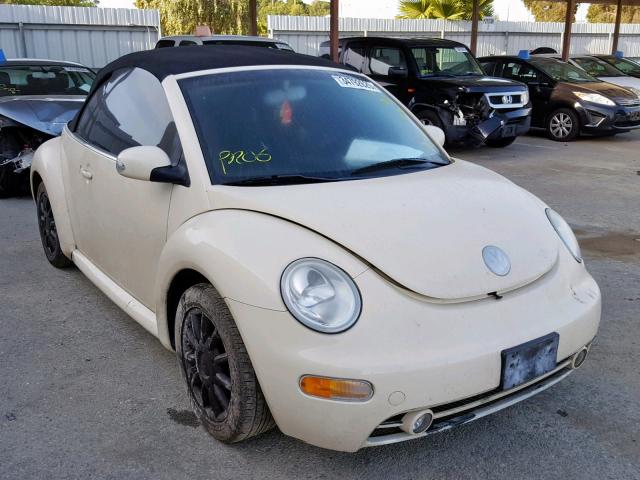 3VWCM21Y94M303876 - 2004 VOLKSWAGEN NEW BEETLE თეთრი ფოტო 1