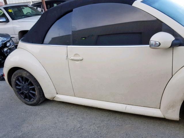 3VWCM21Y94M303876 - 2004 VOLKSWAGEN NEW BEETLE თეთრი ფოტო 9
