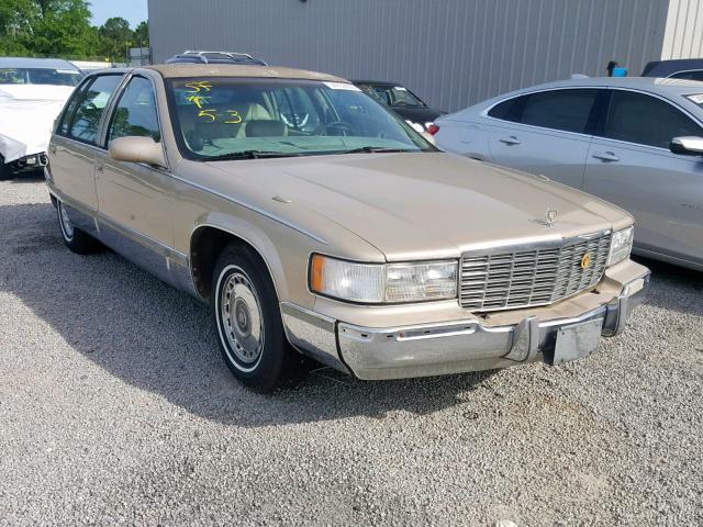 1G6DW52P9TR715014 - 1996 CADILLAC FLEETWOOD TAN photo 1