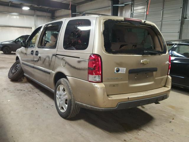 1GNDV23L56D138761 - 2006 CHEVROLET UPLANDER L ოქროსფერი ფოტო 3
