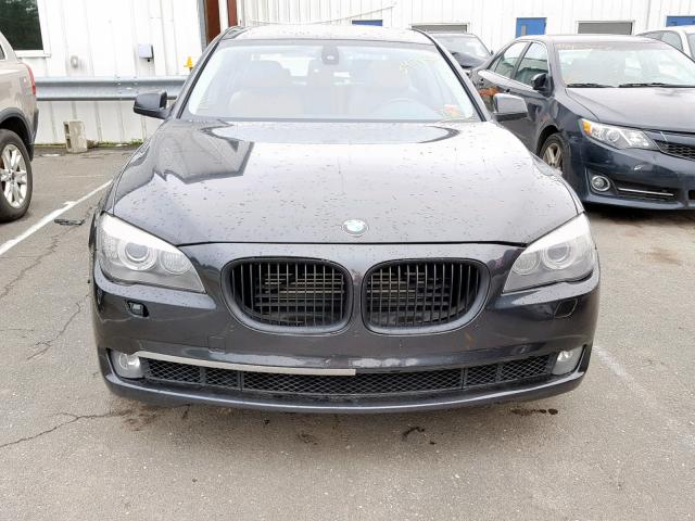 WBAKC8C59AC430659 - 2010 BMW 750 LI BLACK photo 9