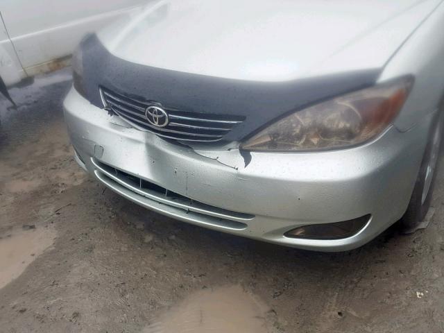 JTDBE32K730195187 - 2003 TOYOTA CAMRY LE GRAY photo 9