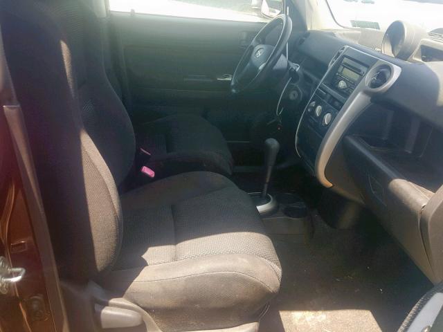 JTLKT324354025884 - 2005 TOYOTA SCION XB 勃艮第红 照片 5