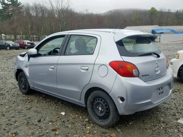 ML32A3HJ8FH051182 - 2015 MITSUBISHI MIRAGE DE SILVER photo 3