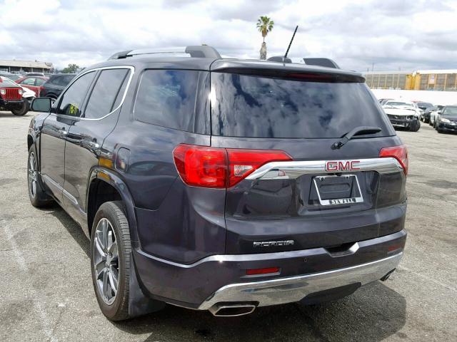 1GKKNPLS9HZ255399 - 2017 GMC ACADIA DEN GRAY photo 3