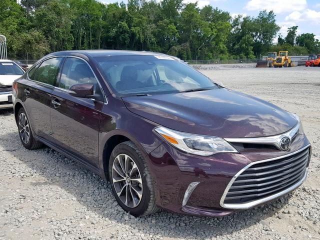 4T1BK1EB7HU262682 - 2017 TOYOTA AVALON XLE MAROON photo 1